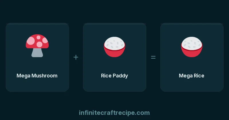 How to make 🍚 Mega Rice in Infinite Craft - Mega Rice recipe