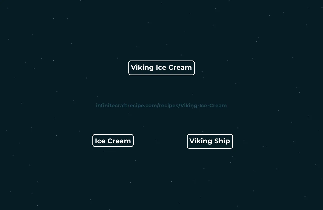 🍦 Viking Ice Cream recipe - How to make Viking Ice Cream in Infinite Craft