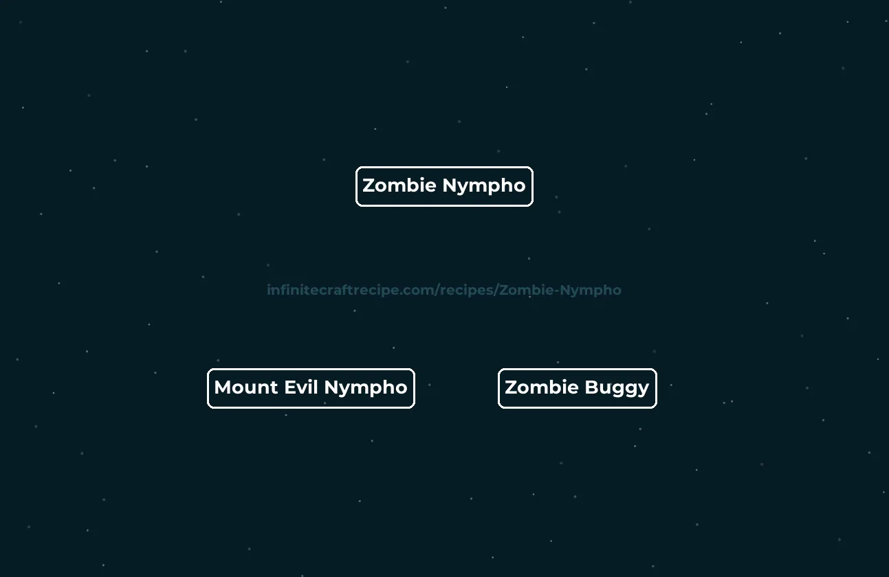 🧟‍♀️👩 Zombie Nympho Recipe How To Make Zombie Nympho In Infinite Craft